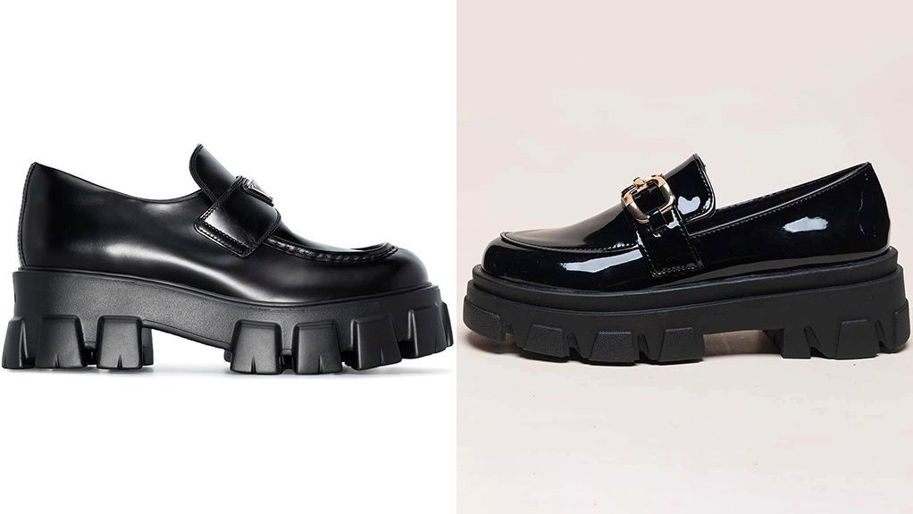 01  Mocasines de Prada y Romwe
