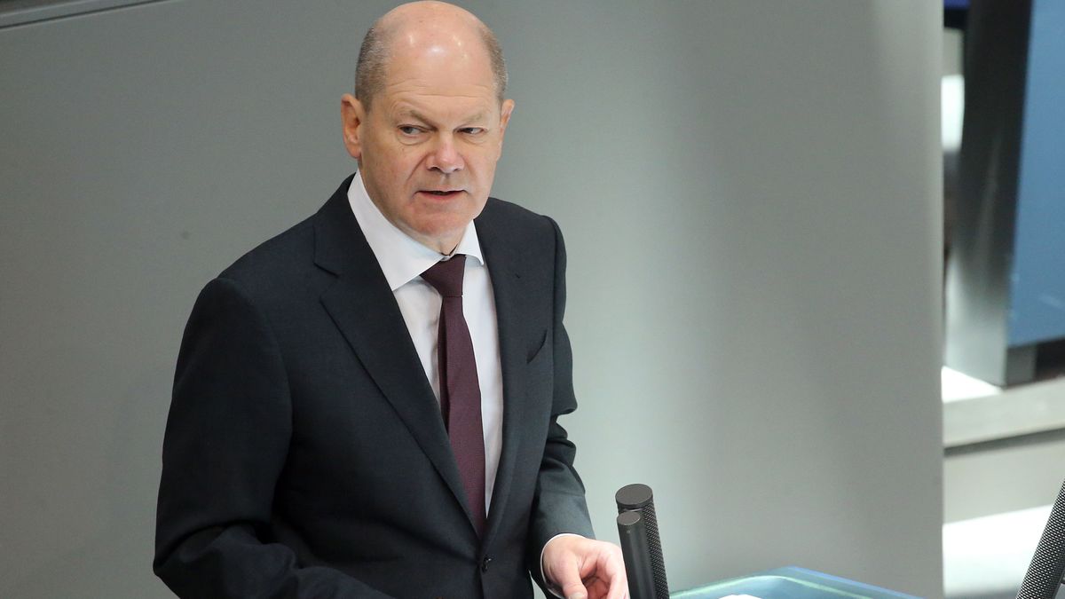 El canciller de Alemania, Olaf Scholz El canciller de Alemania, Olaf Scholz