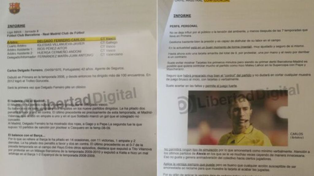 El informe de Negreira sobre el árbitro un Clásico: "Es mejor irse al suelo para forzar las faltas"