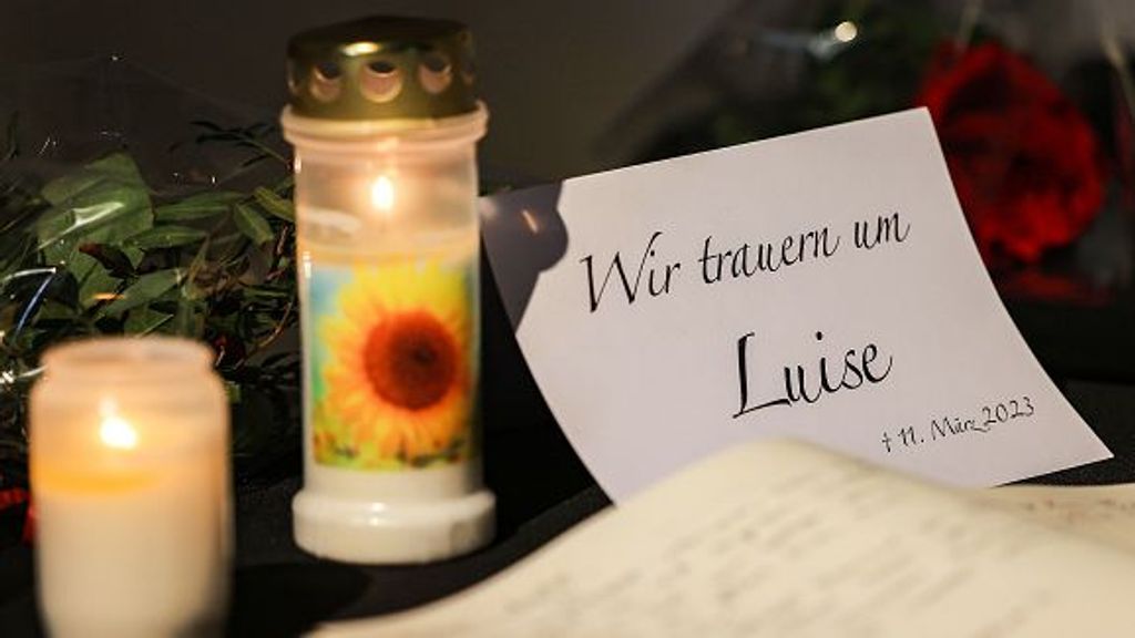 Imagen de recuerdo tras el asesinato de Luise en Freudenberg