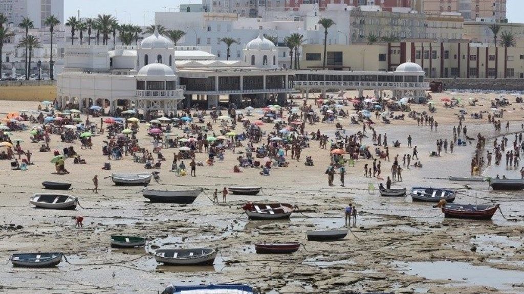 Playa de La Caleta en Cádiz
