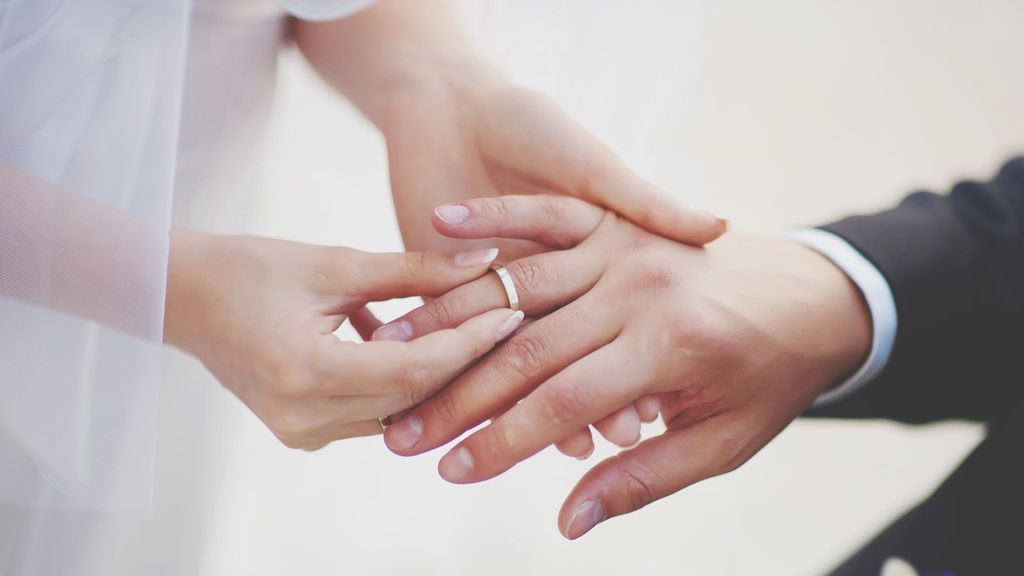 Imagen de archivo de una boda