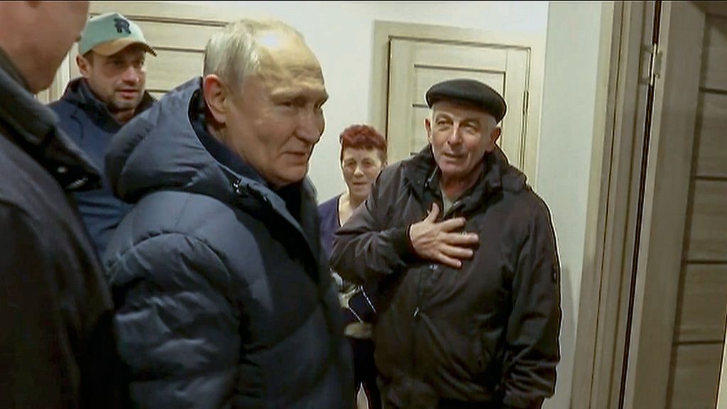 Putin visita Crimea