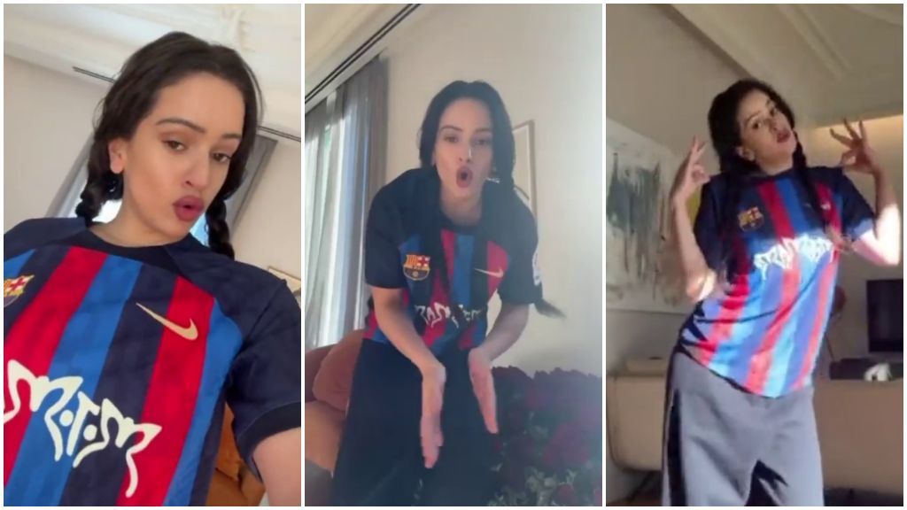 Rosalía versiona el himno del Barça con su "Motomami": el nuevo 'hit' tras el éxito de las camisetas