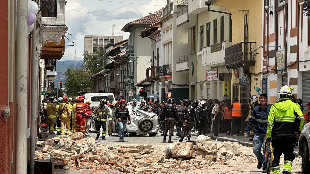 Terremoto en Ecuador: ascienden a 14 los muertos, entre ellos una niña de 4 años