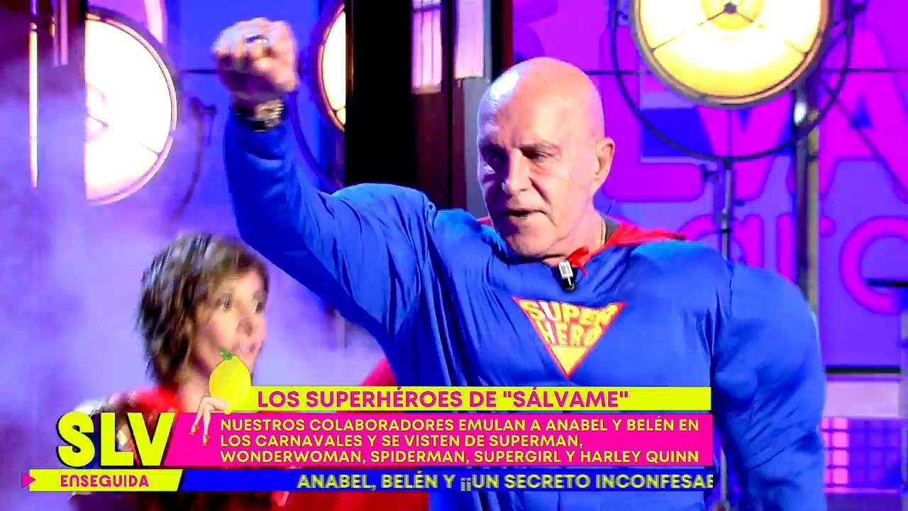 'Sálvame' se llena de superhéroes