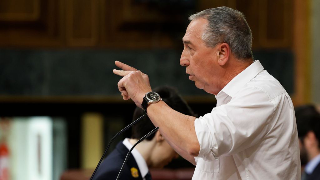 Joan Baldoví, este martes, en el Congreso