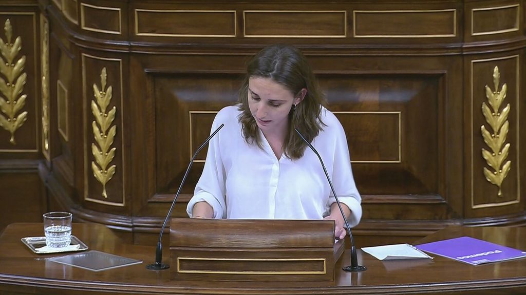 La diputada de Unidas Podemos Lucía Múñoz