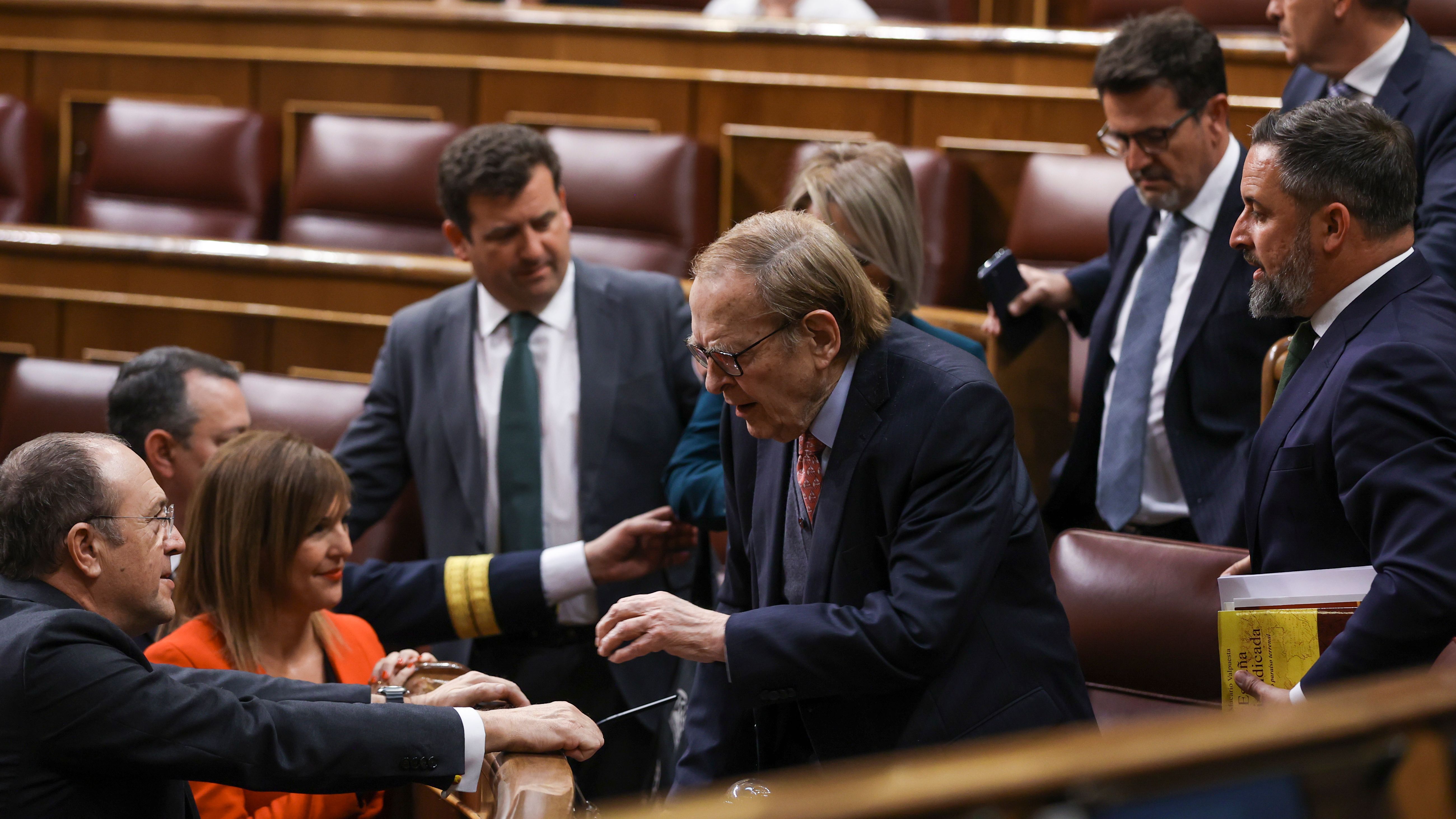 Primer día de la moción de censura de Vox contra Pedro Sánchez