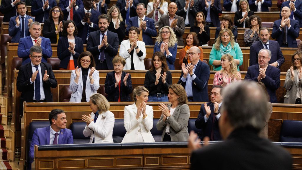 Sánchez, durante la moción de censura