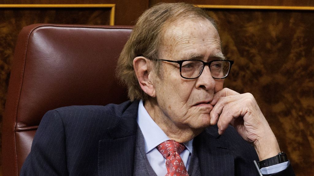 El candidato de Vox a la moción de censura, Ramón Tamames