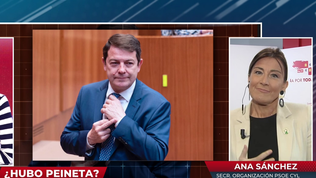Ana Sánchez habla en el programa sobre la 'peineta' de Mañueco
