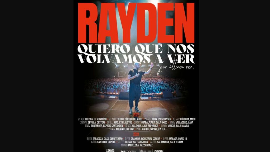 Rayden gira de despedida