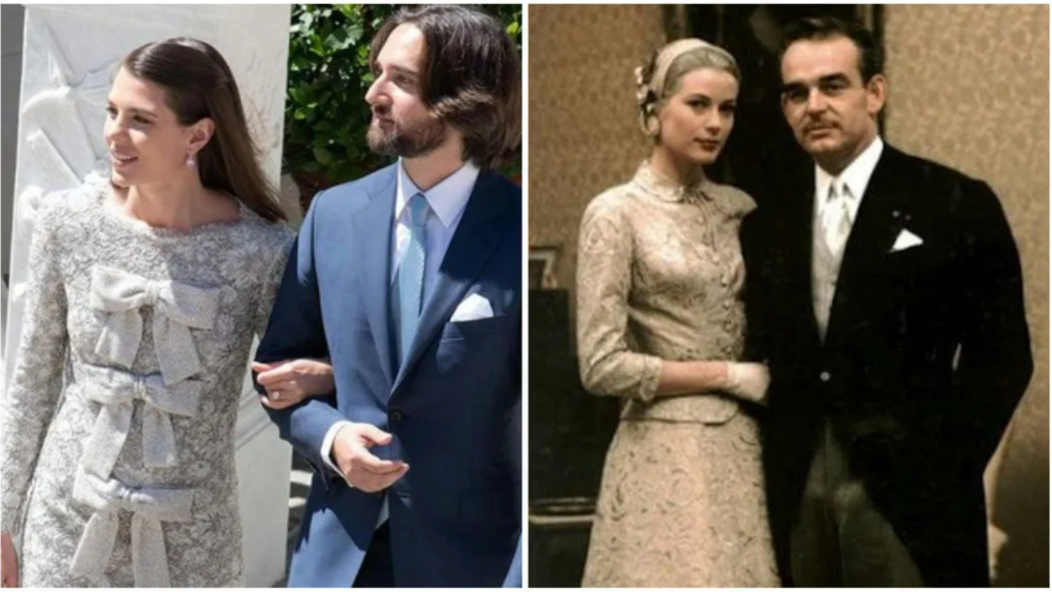 El vestido de Carlota parecía un homenaje a Grace Kelly. FUENTE: Cordonpress