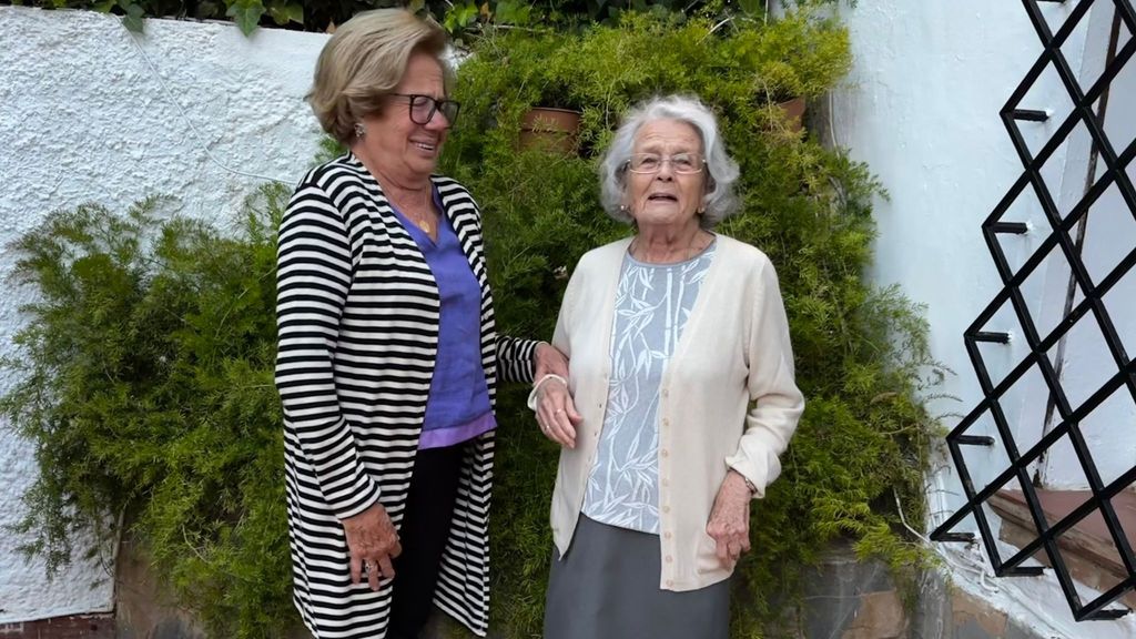 Ingrid y Georgine, las amigas que se conocieron en el colegio hace 86 años