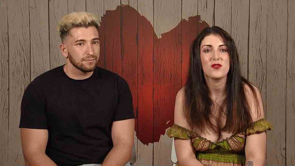 Ismael y María durante su cita en 'First Dates'