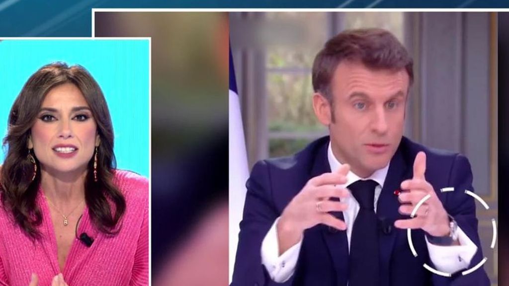 Macron se quita a escondidas su reloj de lujo en una entrevista  Todo es mentira 2023 Programa 1054