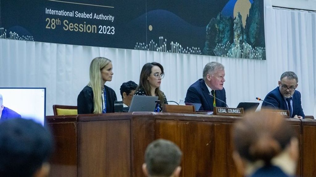 SESIÓN DE LA AUTORIDAD INTERNACIONAL DE FONDOS MARINOS EN JAMAICA FOTO ISA