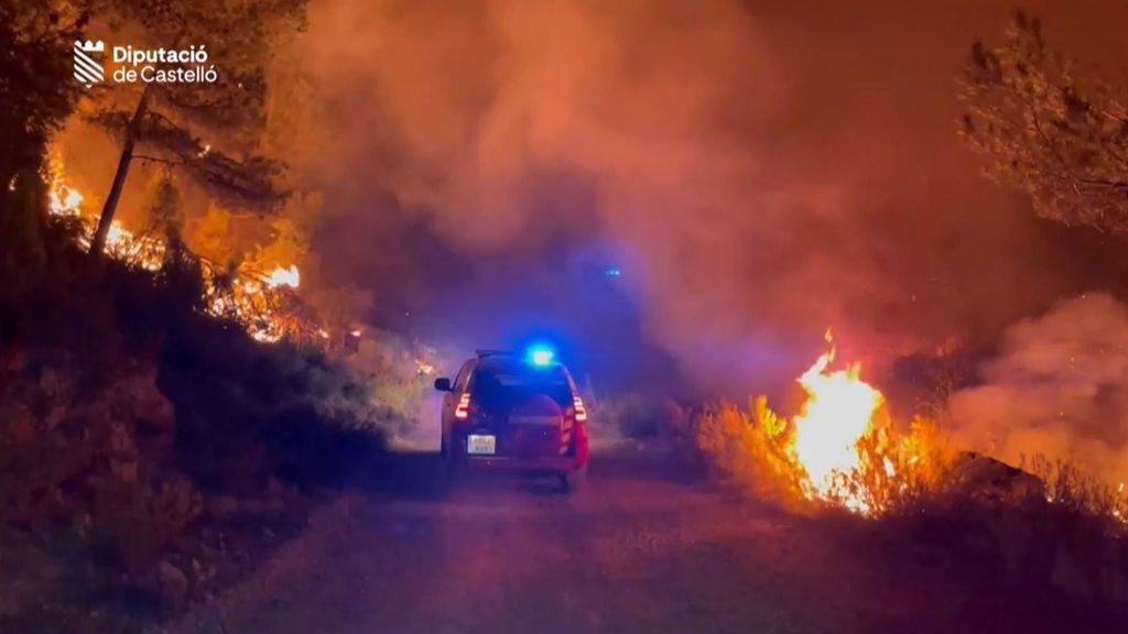 El incendio de Castellón ya arrasa 3800 hectáreas