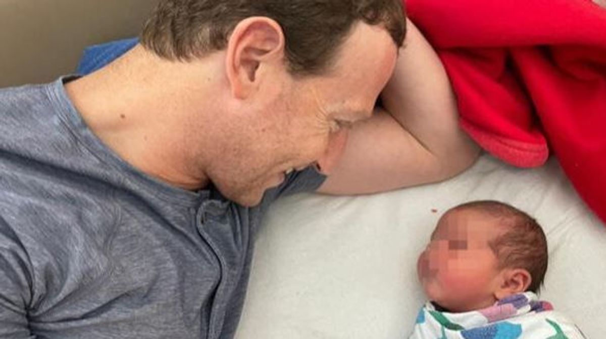 Mark Zuckerberg se convierte en padre por tercera vez