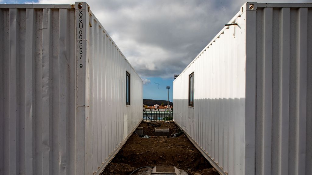 EuropaPress 4687109 casa modulares pendientes entregar afectados volcan tajogaite 15 septiembre