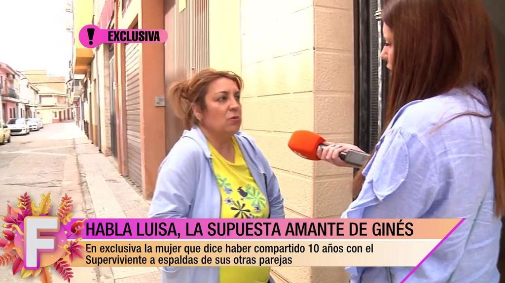Entrevista exclusiva a Luisa, amante de Ginés Corregüela