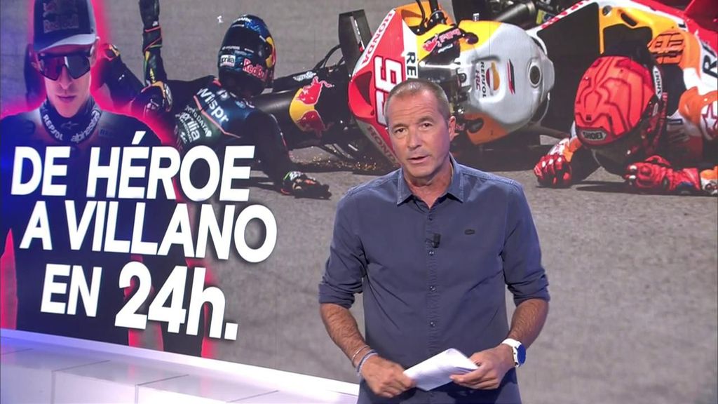 "Marc Márquez, de héroe a villano, en 24 horas"