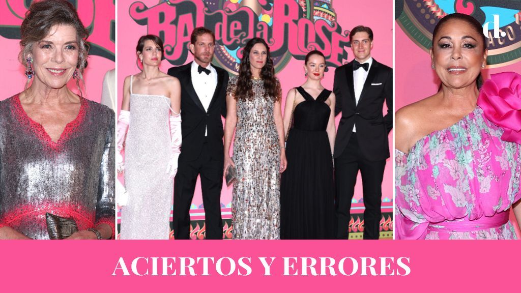 Los looks de los asistentes al Baile de la Rosa de Mónaco, a examen por Nacho Montes