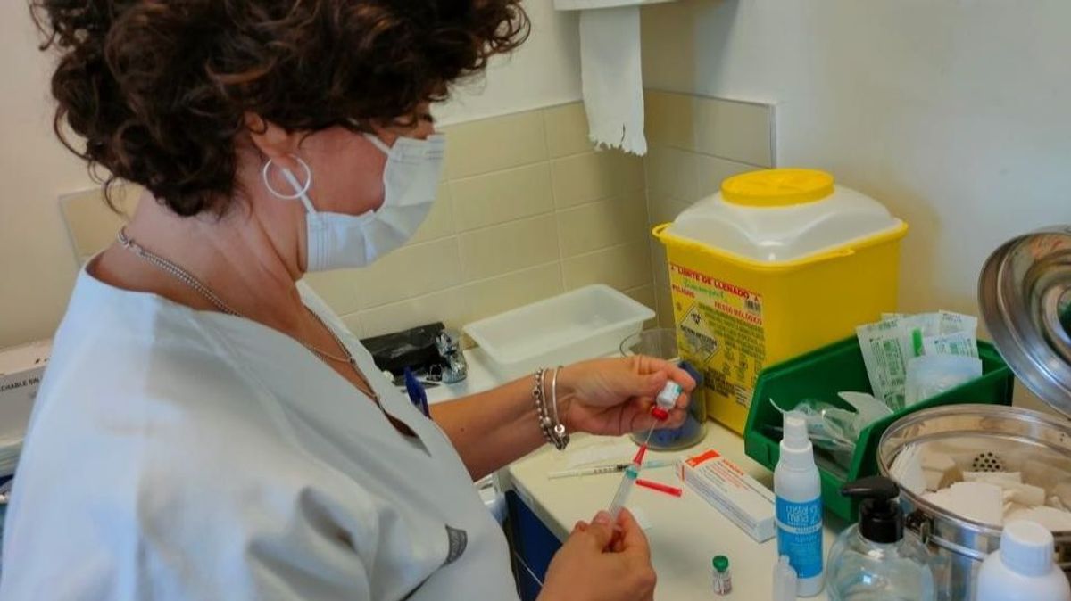 Imagen de archivo de vacuna para prevenir el herpes zóster Imagen de archivo de vacuna para prevenir el herpes zóster