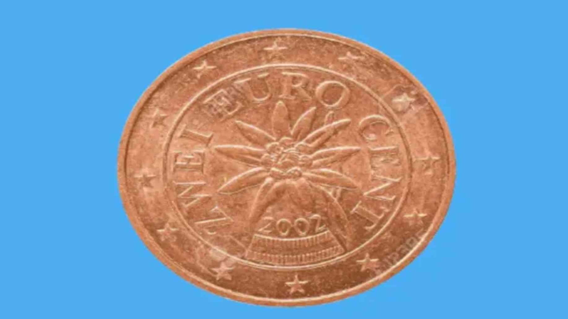 Moneda acuñada en Austria 2002