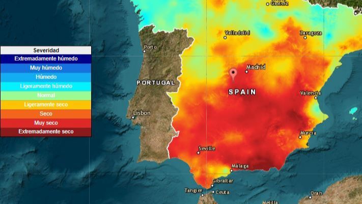 Monitor de sequía meteorológica