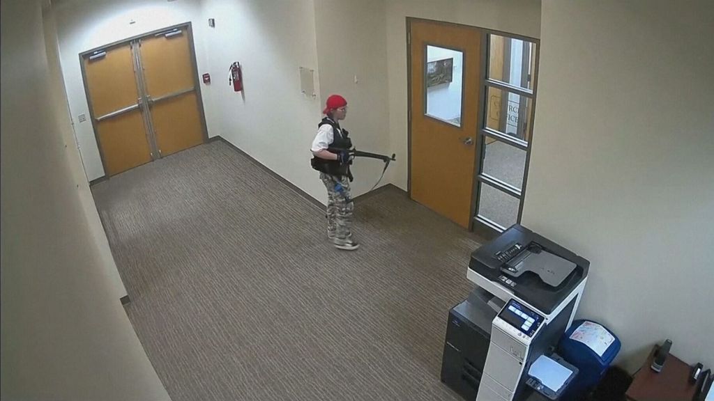 Las imágenes del tiroteo en la escuela de Nashville, Estados Unidos
