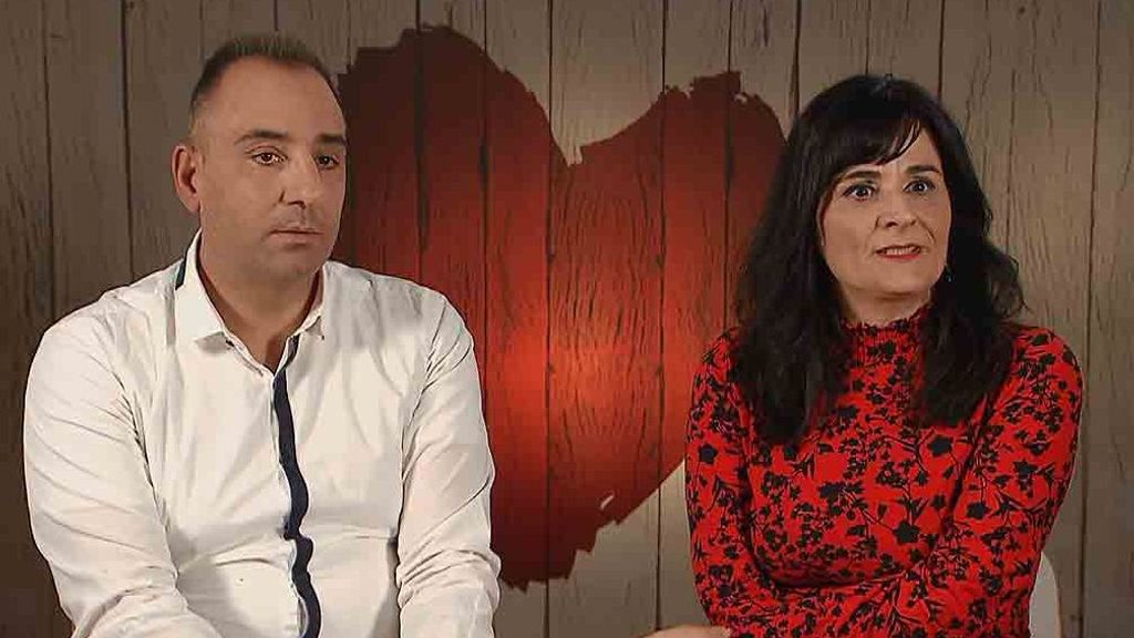 Nuria y Gonzalo durante su cita en 'First Dates'