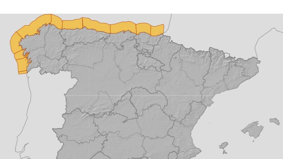 Avisos previstos para el viernes por temporal marítimo