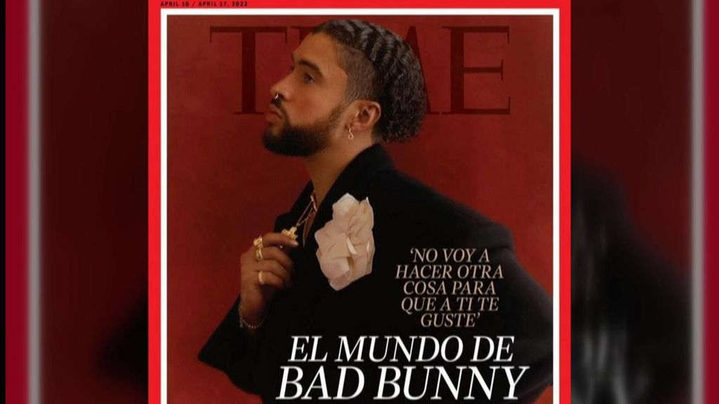 Bad Bunny, la primera portada de la revista 'Time' con un texto en español