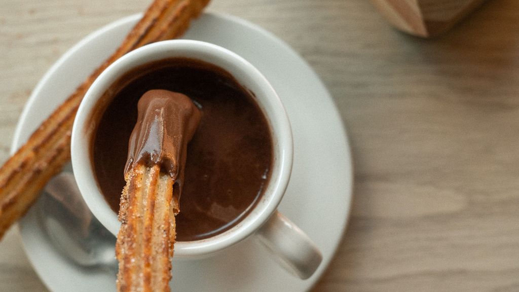 Churros con chocolate