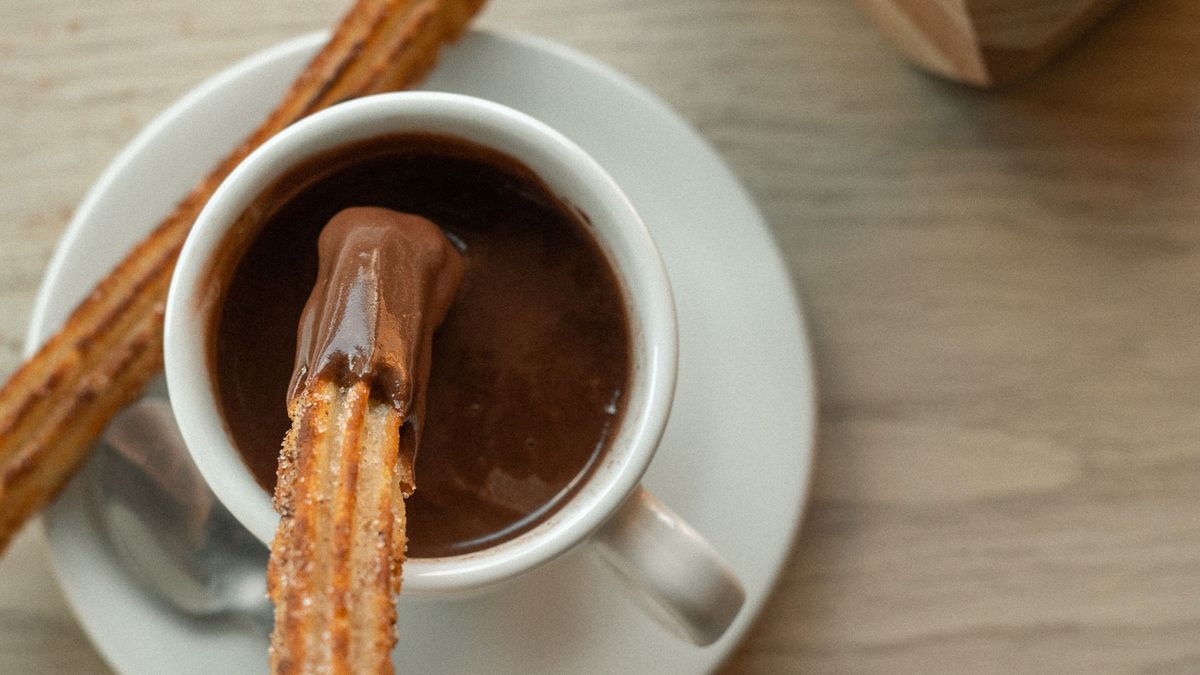 Churros con chocolate