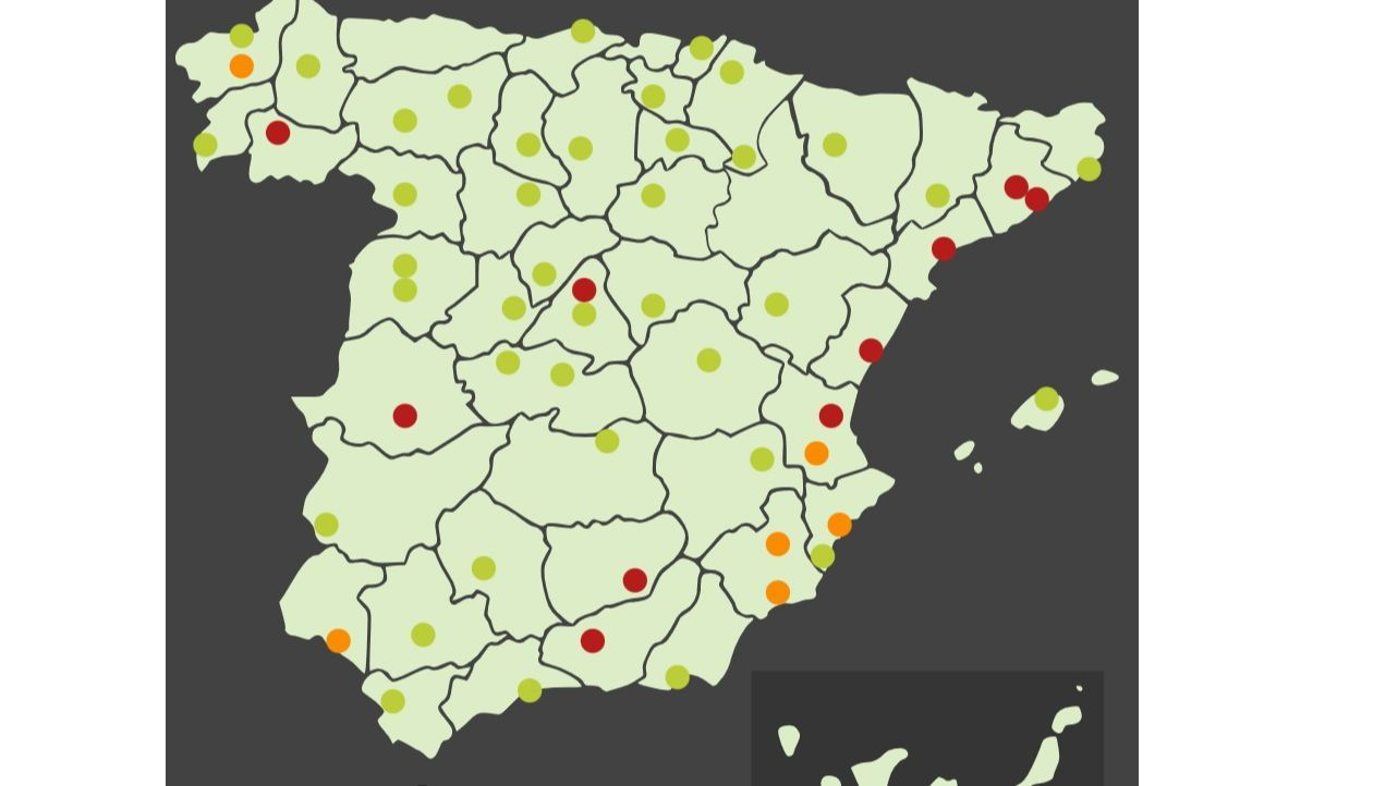 Concentraciones plátano de sombra