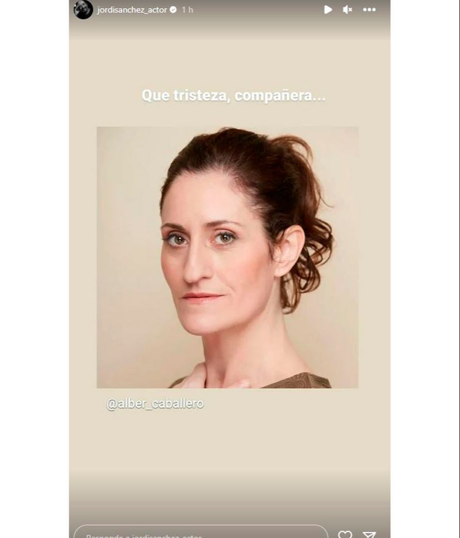 Jordi Sánchez se ha despedido de su compañera Laura Gómez-Lacueva