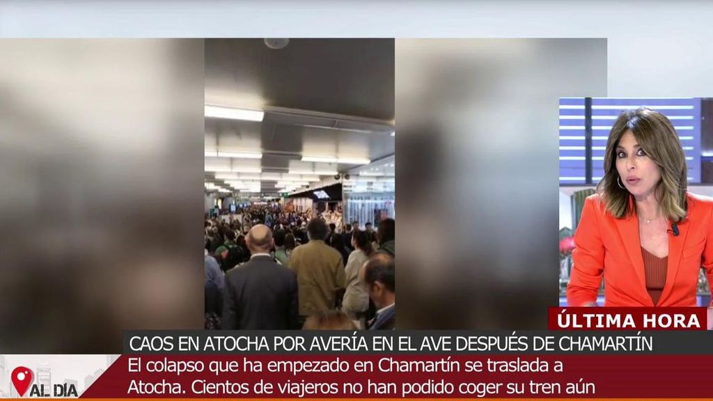 El caos de Chamartín se desplaza hasta Atocha