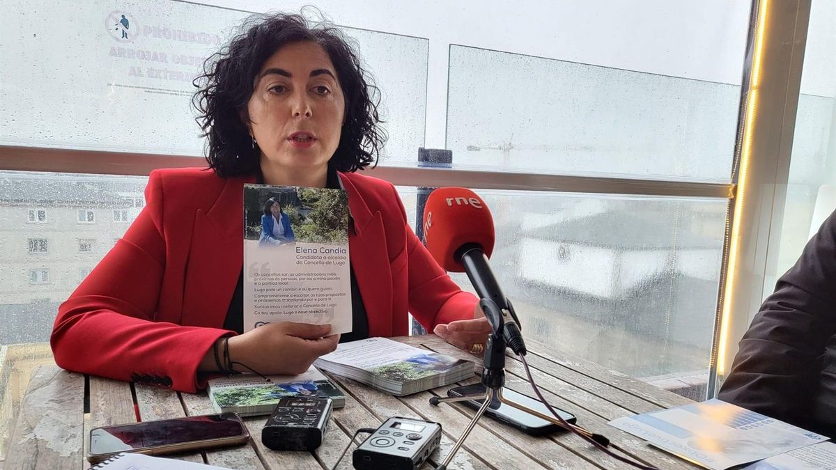 Elena Candia, candidata del PP a la Alcaldía de Lugo Elena Candia, candidata del PP a la Alcaldía de Lugo