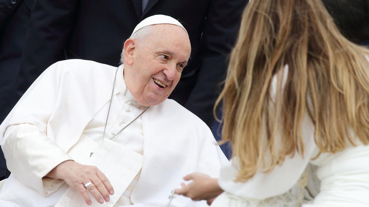 El Papa Francisco durante la audiencia general. El Papa Francisco durante la audiencia general.