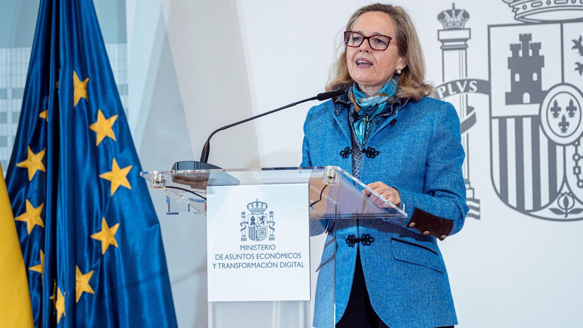 La vicepresidenta segunda y ministra de Asuntos Económicos y Transformación Digital, Nadia Calviño.