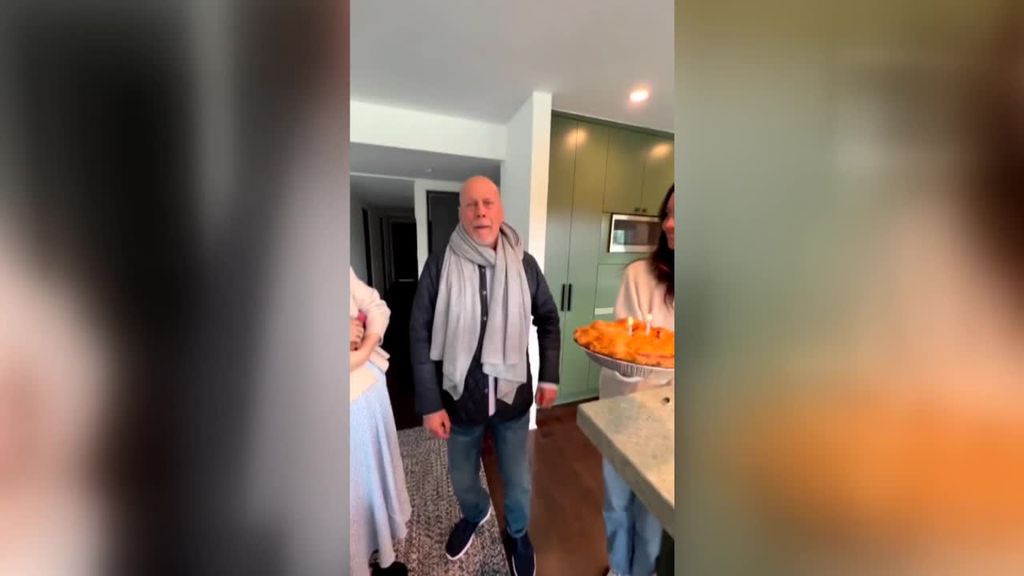 El emotivo vídeo que Demi Moore comparte celebrando el cumpleaños de Bruce Willis