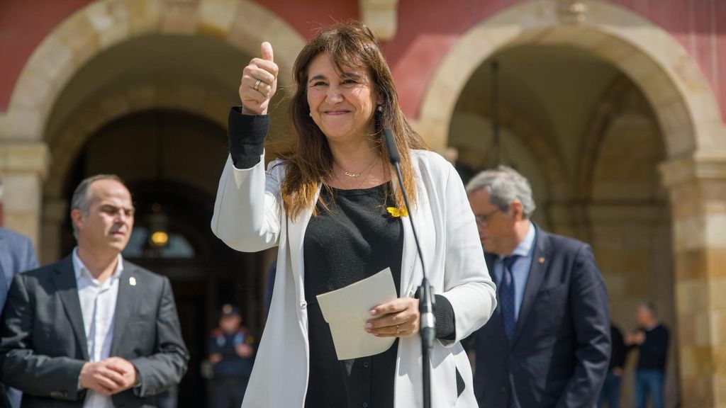 La preisdenta de Junts, Laura Borràs
