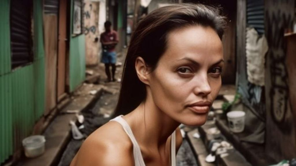 Angelina Jolie, según una Inteligencia Artifical