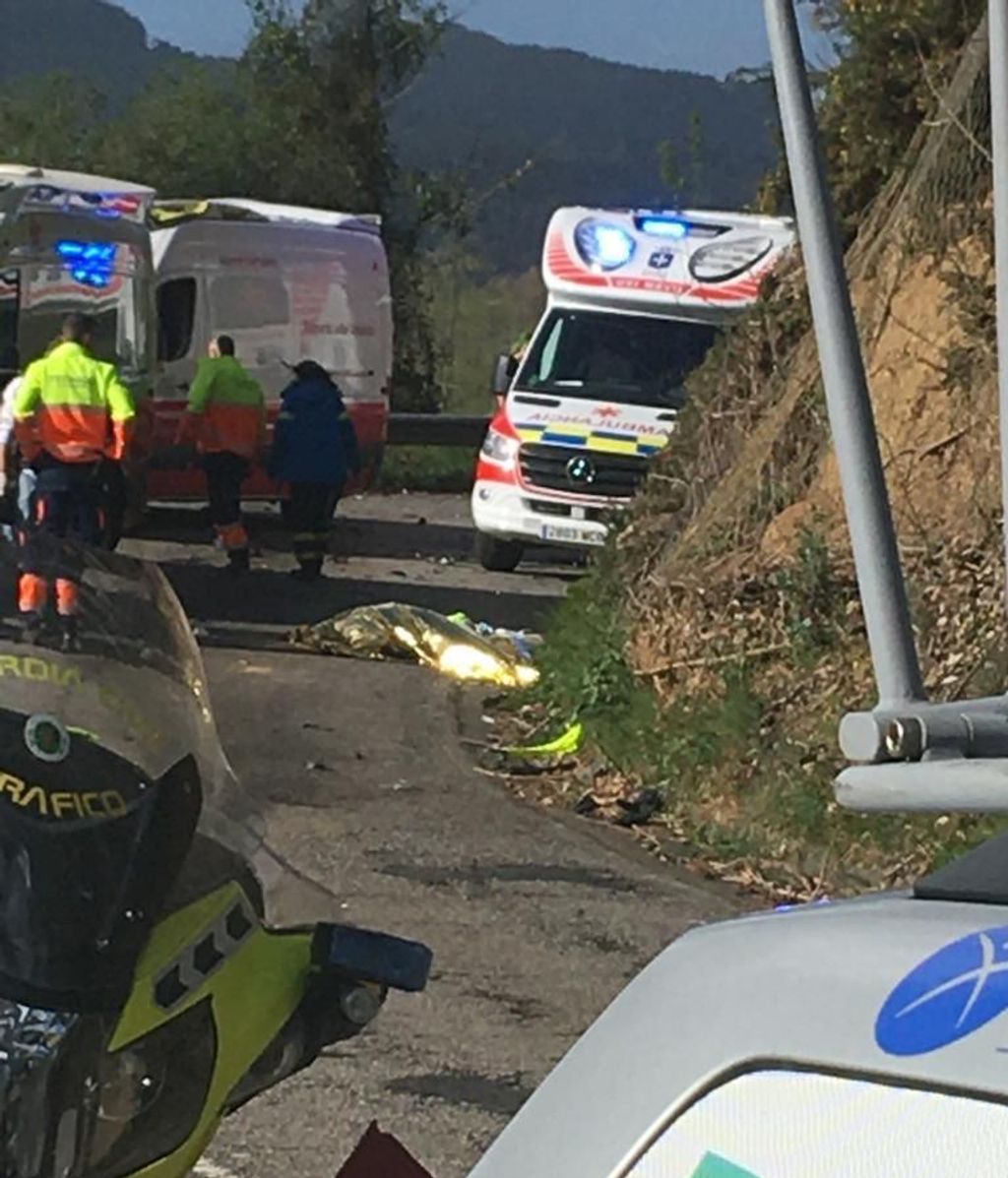 Atropello mortal de un agente de la Guardia Civil.