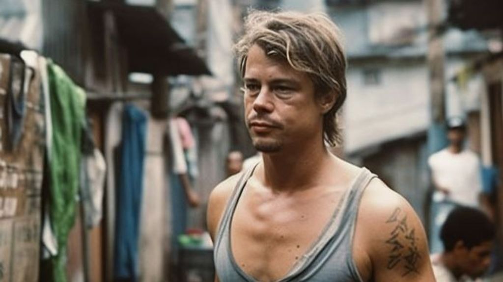 Brad Pitt, según una Inteligencia Artifical