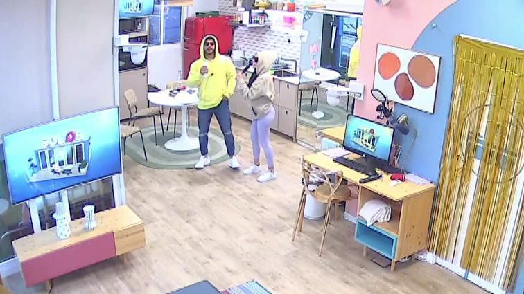 Cristian y María de los Ángeles graban su videoclip