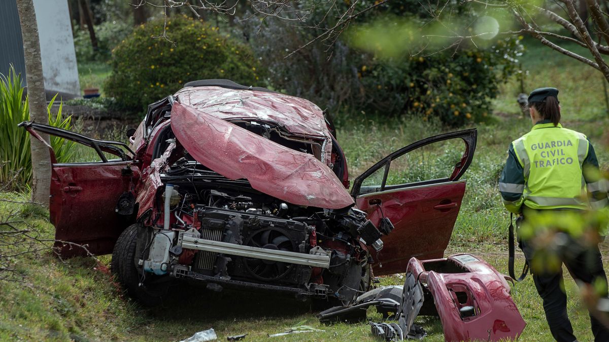 Tres de los cuatro jóvenes fallecidos en el accidente de Lugo no llevaba puesto el cinturón de seguridad